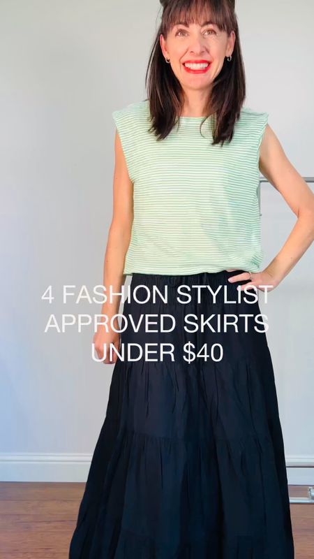 4 FASHION STYLIST APPROVED SKIRTS UNDER $40. 

High-low styling with a mix of brands is part of my signature style. Here’s how using 4 skirts under $40 from Amazon and my FRAME linen tee from the Nordstrom 6 May Drop

#LTKshoecrush
