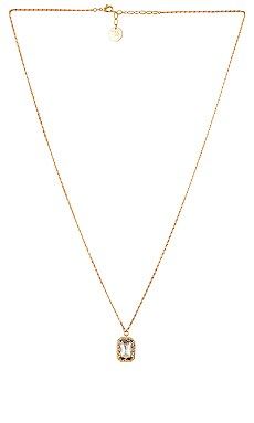 Anton Heunis Long Box Cage Pendant Necklace in Gold from Revolve.com | Revolve Clothing (Global)