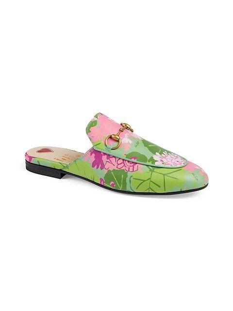 Gucci x Ken Scott Princetown Floral Slippers | Saks Fifth Avenue