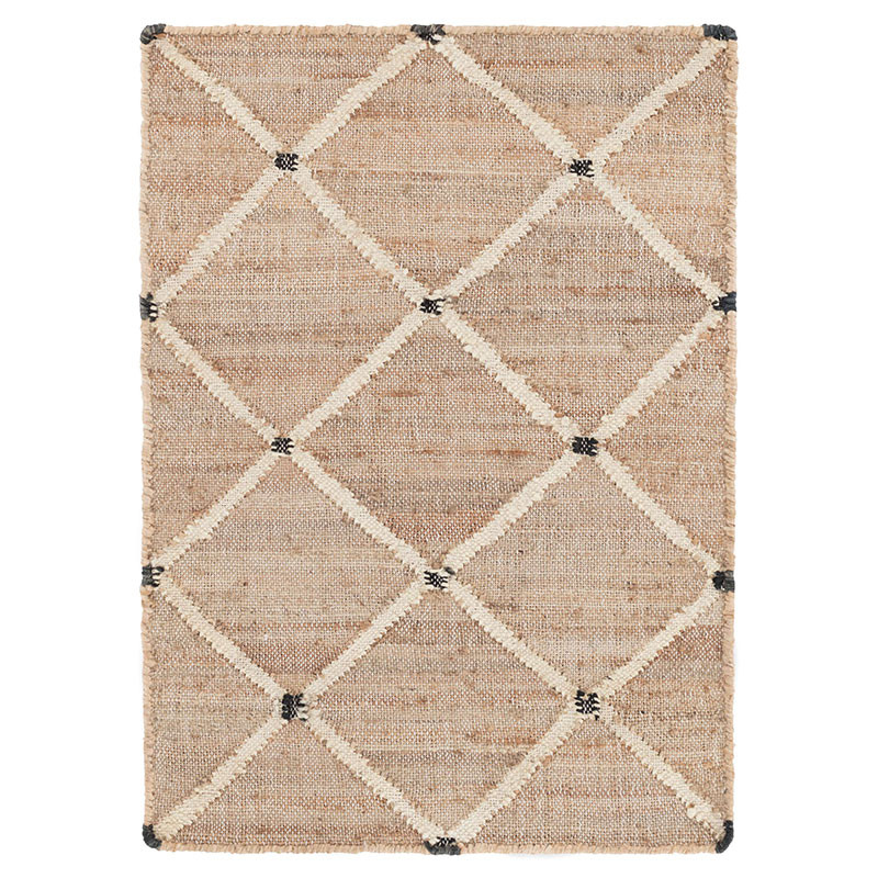 Kali Handwoven Jute Rug - Brown, 2' x 3' | The Company Store