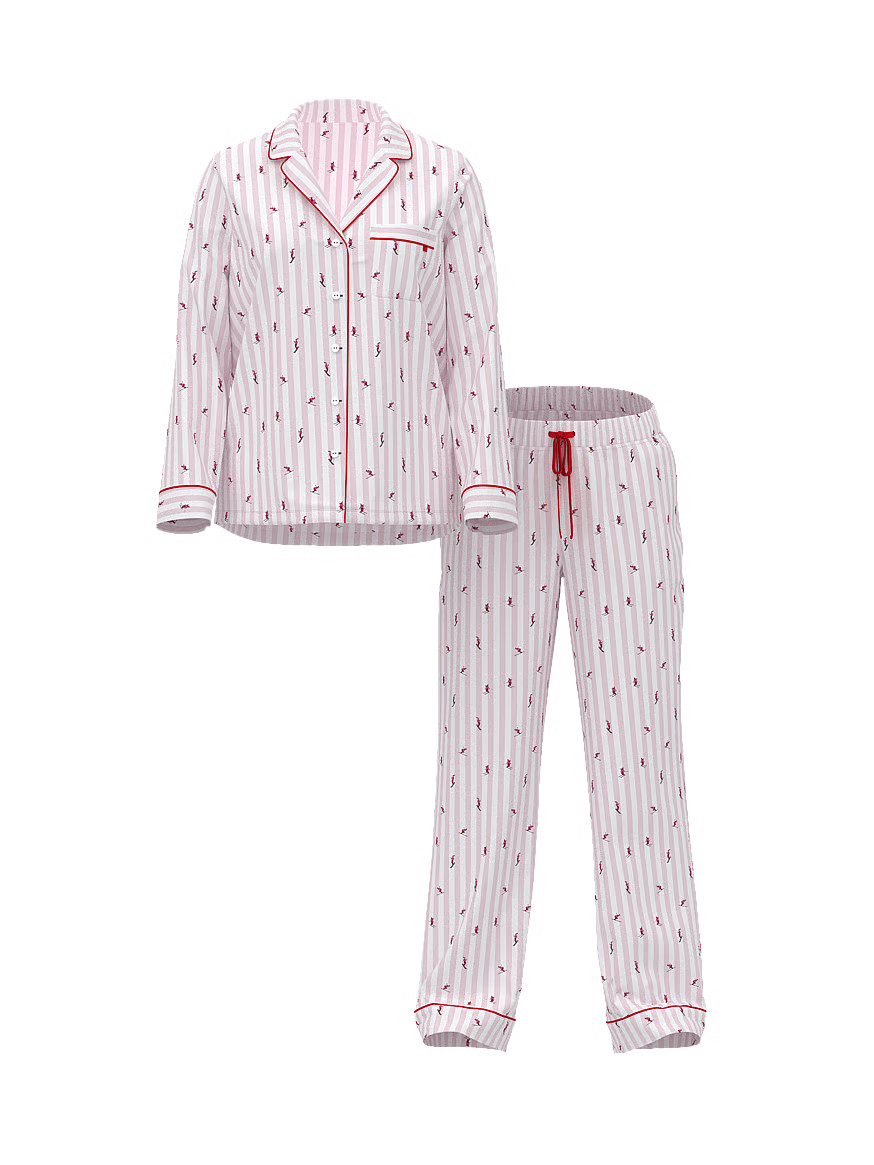 Buy Flannel Long Pajama Set, Print - Order Pajamas Sets online - Victoria's Secret US | Victoria's Secret (US / CA )