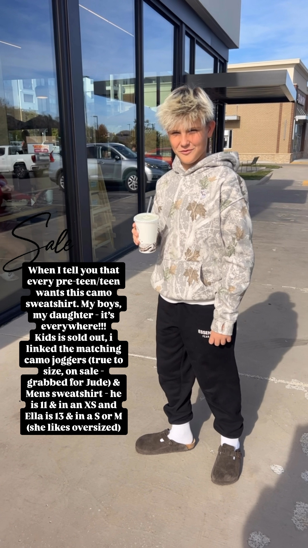 Abercrombie men’s (he’s wearing XS) sweatshirt on sale and 15% off more with code CYBER15#LTKCyberWeek 

#LTKSaleAlert #LTKFindsUnder50