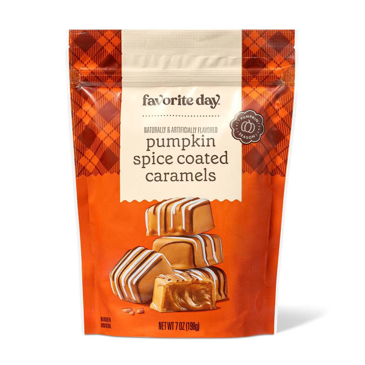 Halloween Pumpkin Spice Coated Caramels - 7oz - Favorite Day™ | Target
