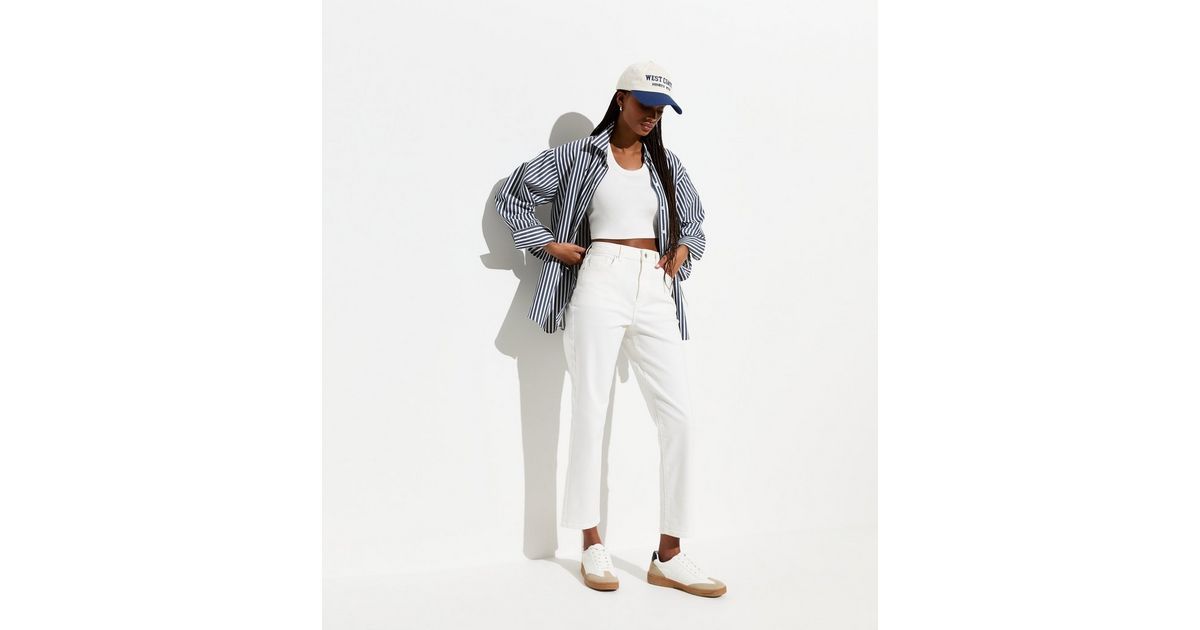 Off White Hannah Straight Leg Jeans
						
						Add to Saved Items
						Remove from Saved Items | New Look (UK)