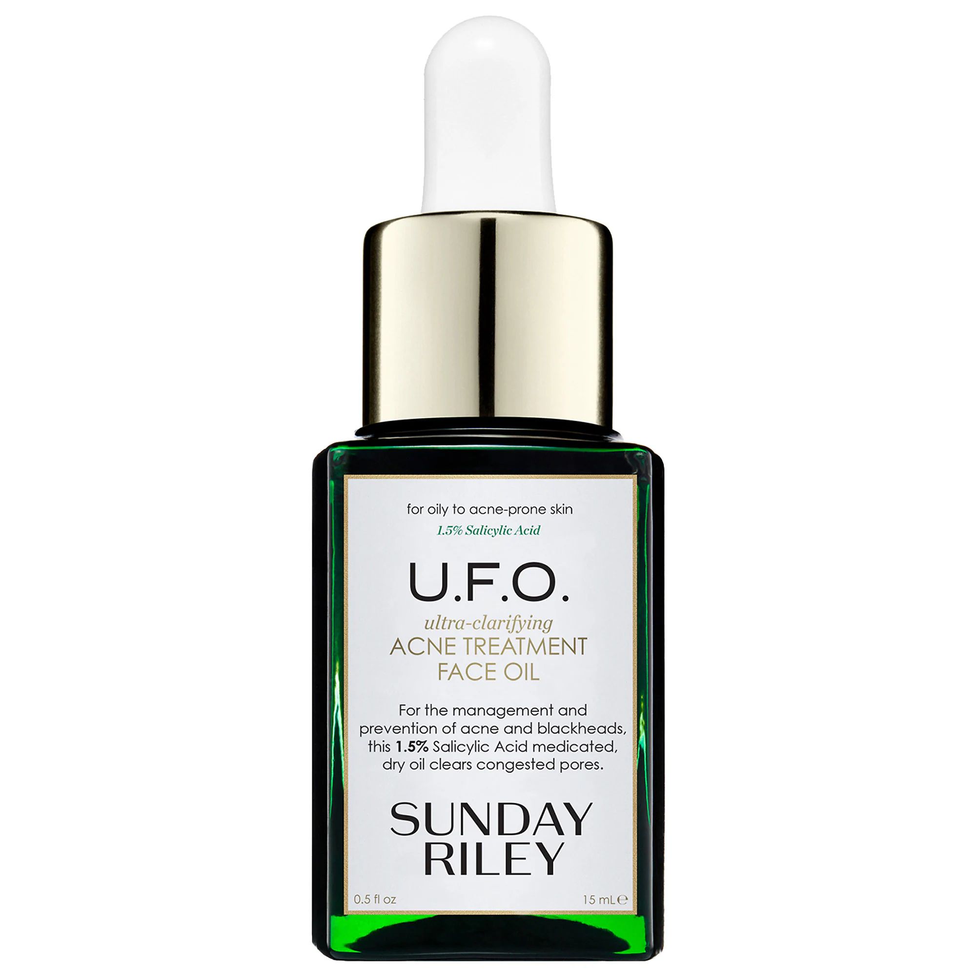 SUNDAY RILEY U.F.O. Ultra-Clarifying Face Oil 0.5 oz/ 15 mL | Sephora (US)