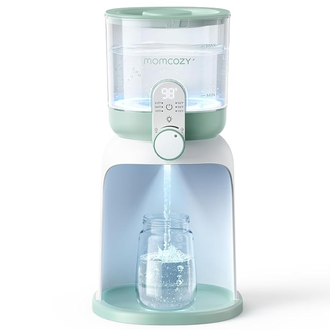 Momcozy Instant Water Warmer, 57 fl oz Baby Formula Water Dispenser | Dual Lights for Night Feedi... | Amazon (US)