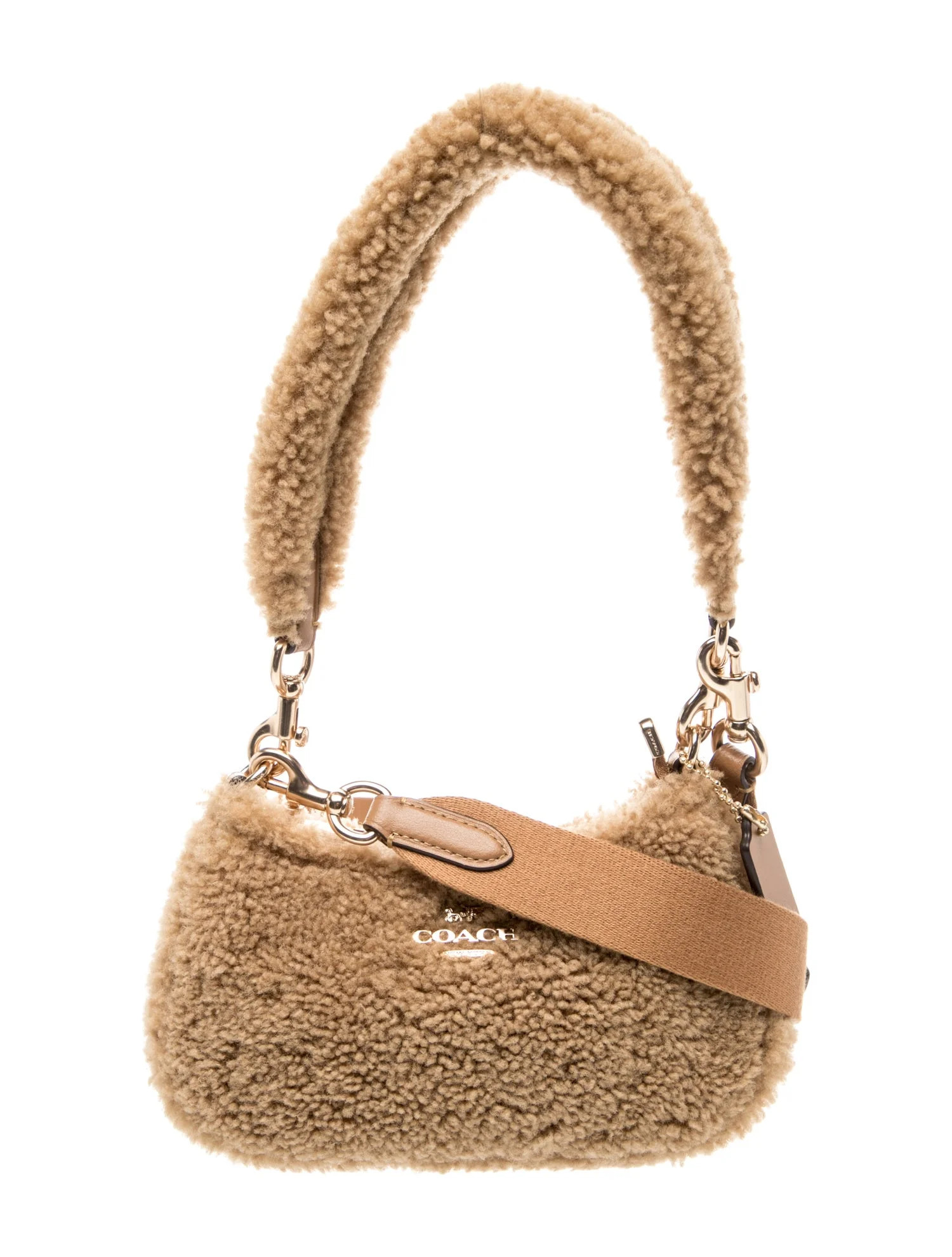 Coach Fur Top Handle Bag w/ Tags - Neutrals Handle Bags, Handbags - CCH107255 | The RealReal | The RealReal