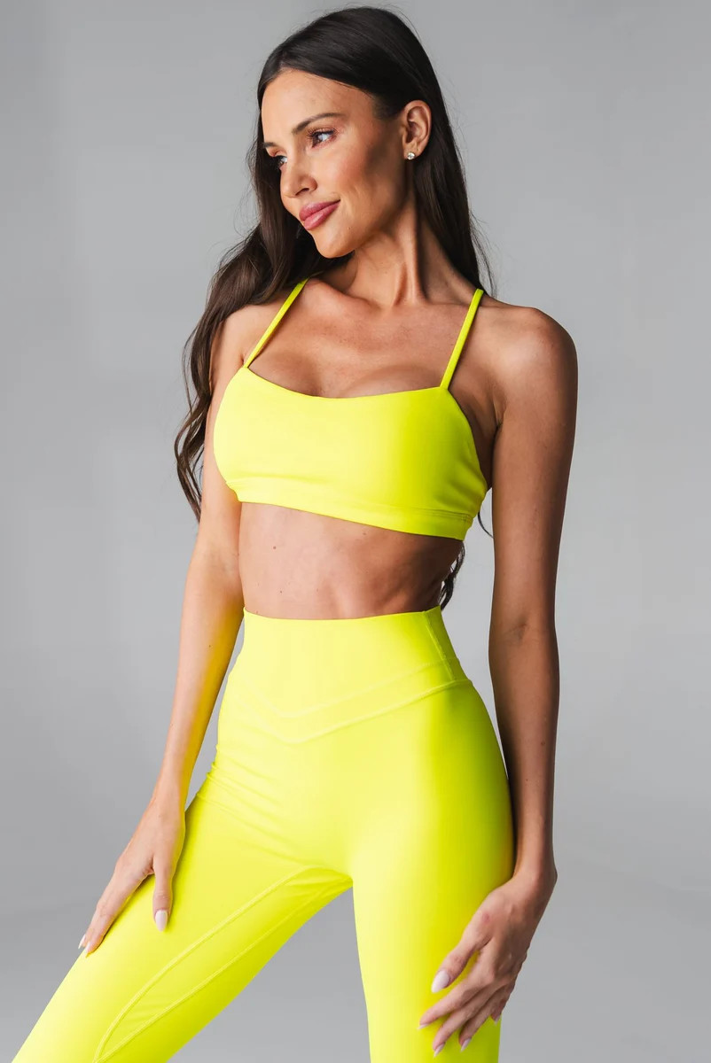 Vitality Pulse™ Mini Bra - Neon Yellow | Vitality