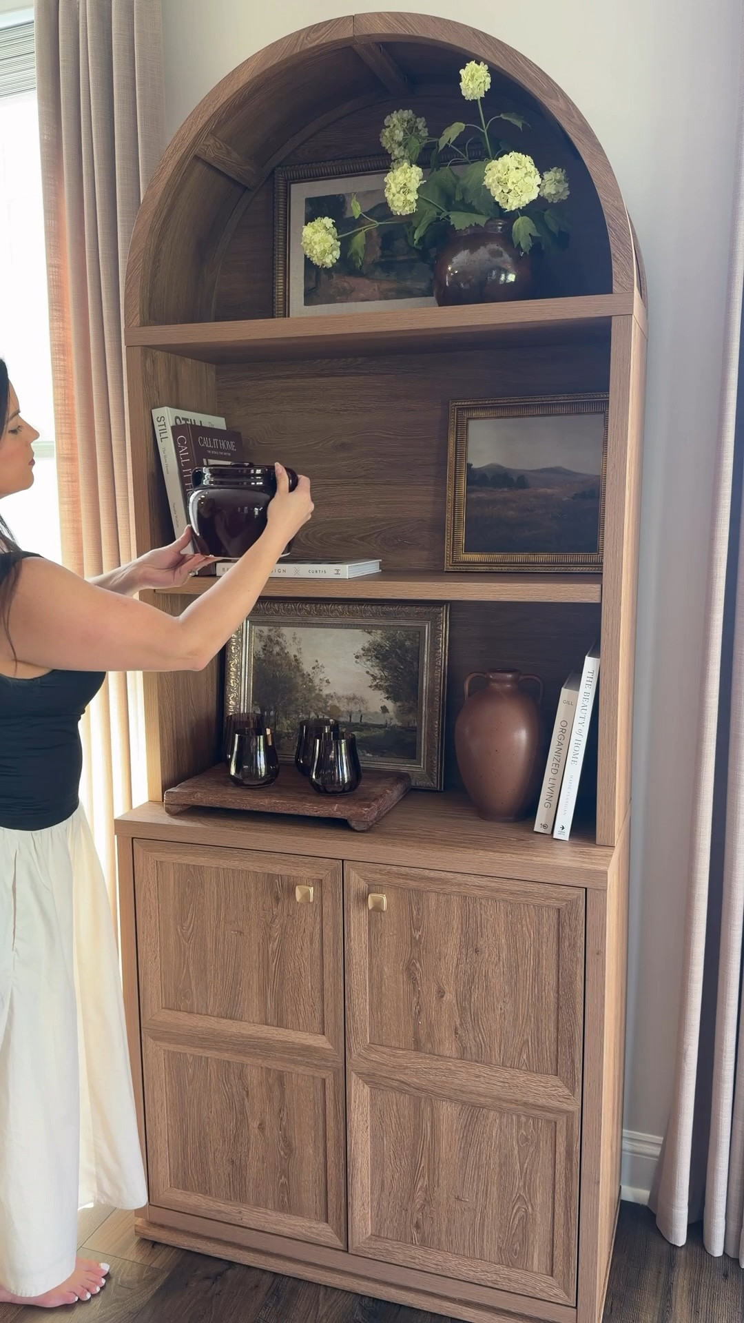 Bookcase hutch cabinet  

#LTKHome