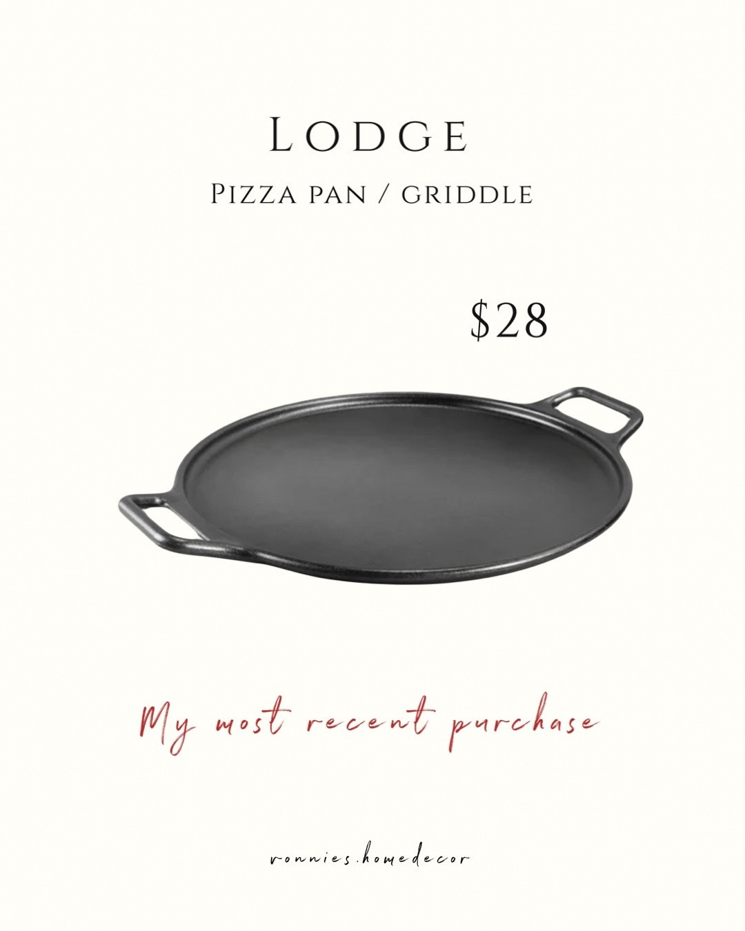My most recent purchase from Sam’s club. Pizza pan- griddle. 

#LTKFindsUnder50 #LTKautumn #LTKSeasonal