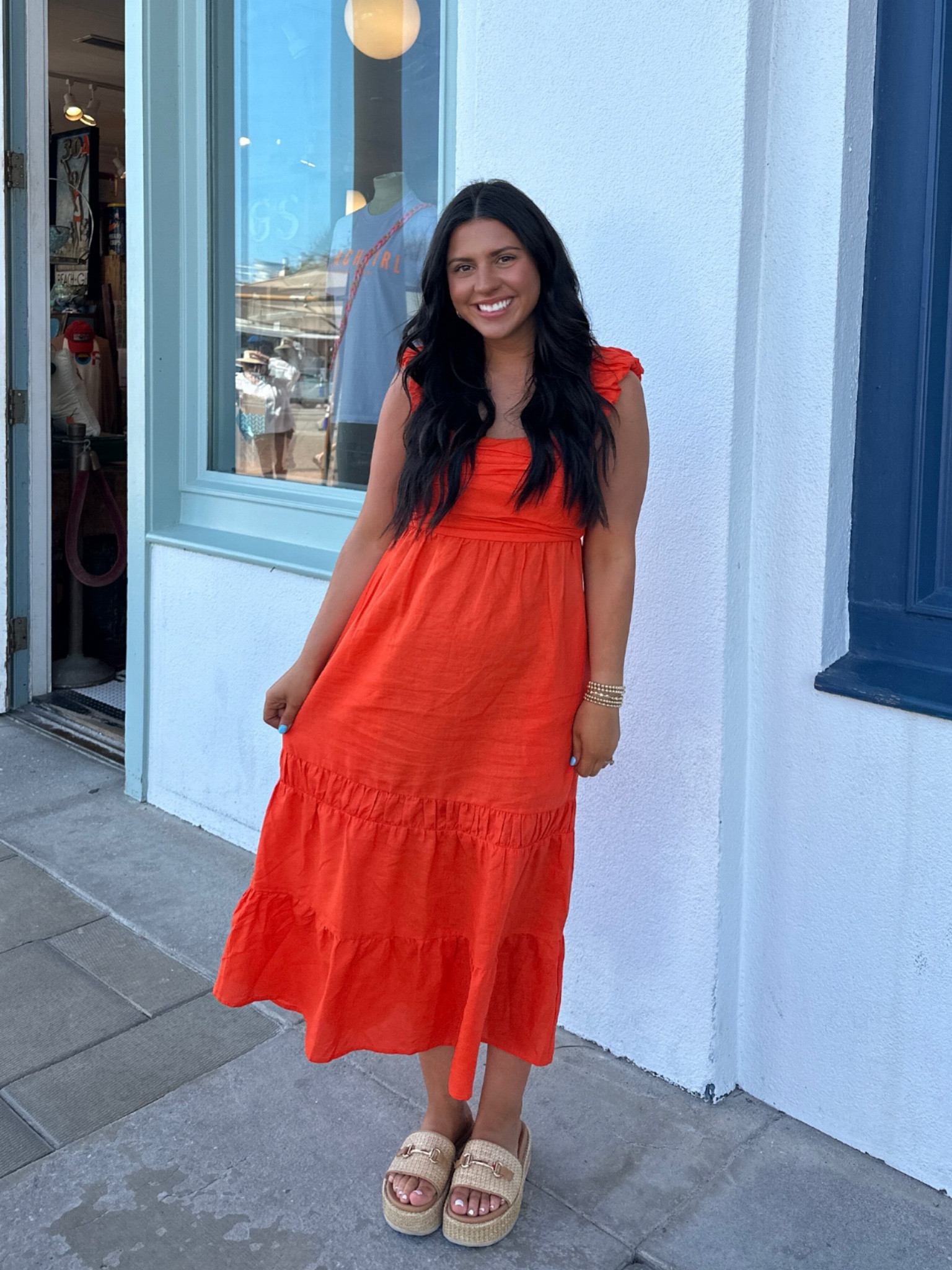 New Crosby is live!!! 💌 

Wearing a size XS. 

Summer Outfit, Spring Outfit, Red Dress, Summer Dress, Spring Dress 

#LTKstyletip #LTKSeasonal #LTKbeauty