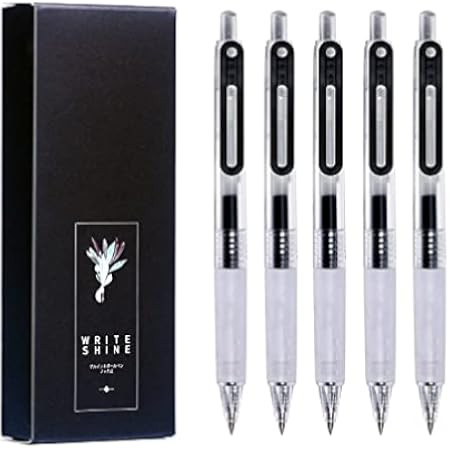 0.38 Pens Fine Point Smooth Writing Pens Ultra Fine Retractable Pens,Black Permanent Ink,0.38mm Tip  | Amazon (US)