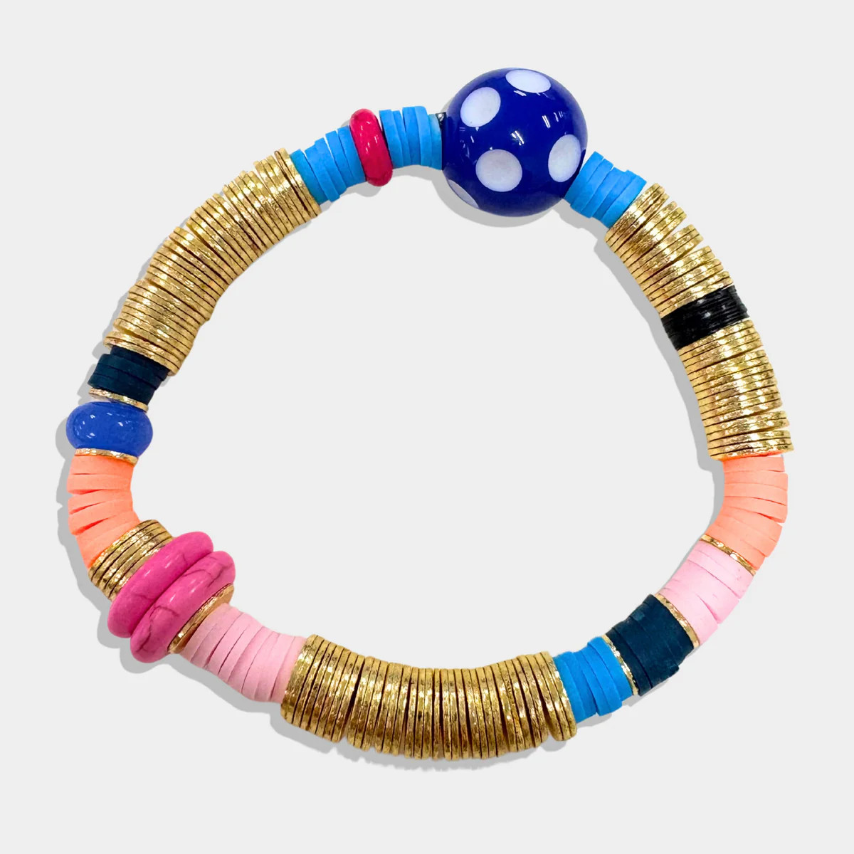 Gumdrop Vinyl Bracelet 8mm | Allie + Bess