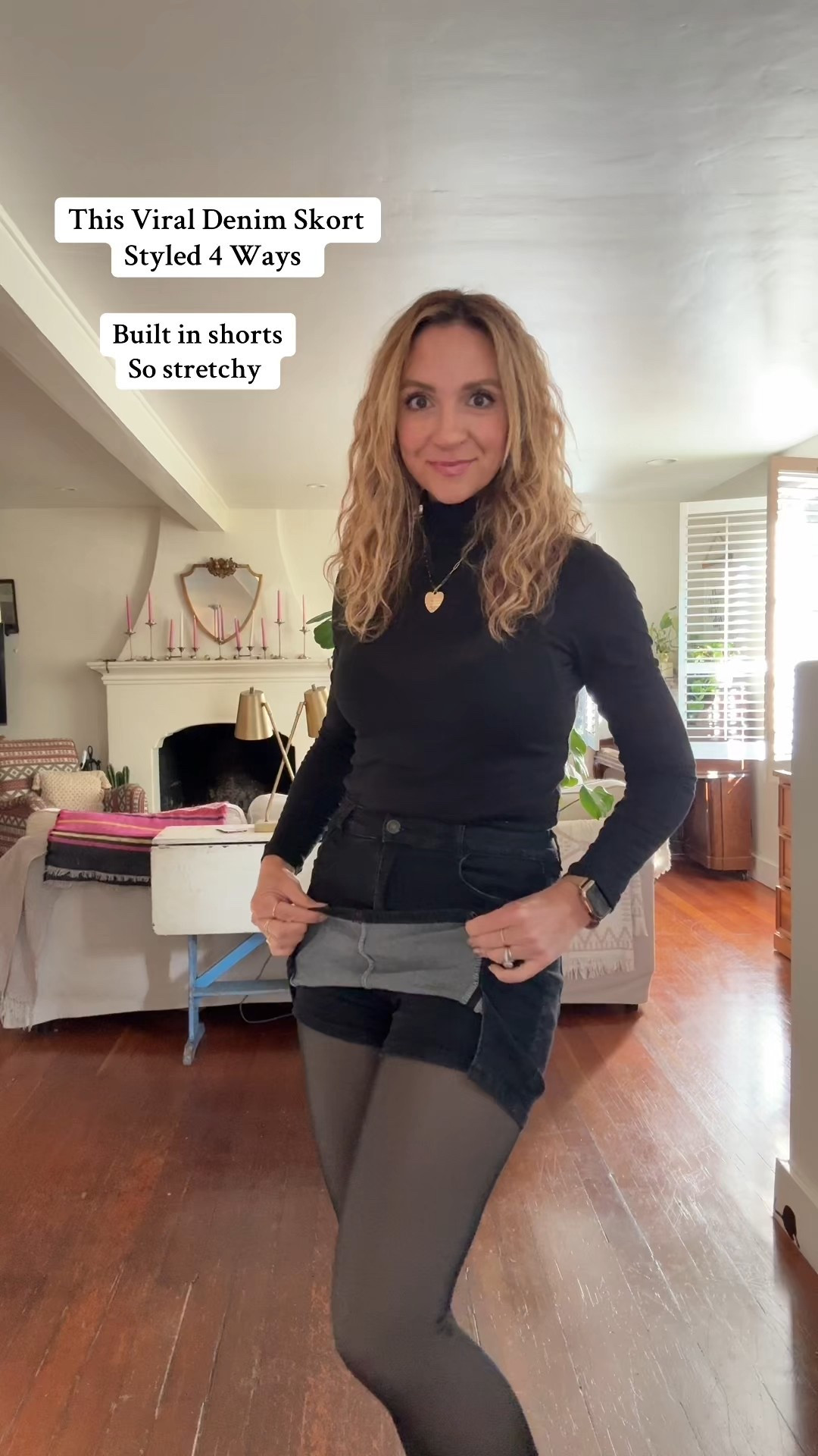 This viral denim skort looks like the perfect mini skirt but has built-in shorts underneath — so comfy and flattering! 🙌
I’m wearing a size medium (I’m 5’7” and a size 6 for reference), and it has tons of stretch so it fits perfectly without feeling tight.
It comes in lots of colors and truly works year-round — I’ve styled it with fall boots and a turtleneck sweater for cozy days, or with a tee and sneakers for an easy everyday look.
You can also dress it up with sequined boots for a girls’ night out or tall white boots and an oversized sweater for winter.
It’s on major sale right now with free shipping + free returns — such a great wardrobe staple! 🤍





#DenimSkort #FallOutfit #FallBoots #WinterOutfit #OOTDFall #FallStyleInspo #LTKFall #LTKWinter #LTKStyle #LTKFashion #LTKFinds #LTKUnder100 #ViralFind #WardrobeStaple #SkortOutfit #YearRoundStyle #FallFashionFinds #EffortlessStyle #CozyChic

#LTKShoeCrush #LTKFindsUnder100 #LTKFindsUnder50