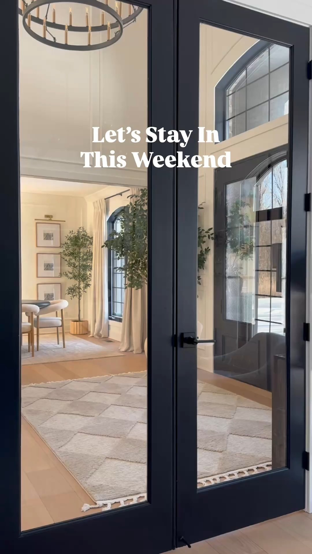 Home office, entryway and dining room open concept views with neutral Rugs and decor.

#LTKHome #LTKSaleAlert