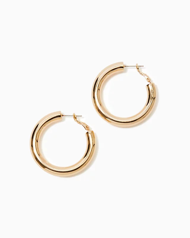 Harbour Hoop Earrings | Lilly Pulitzer