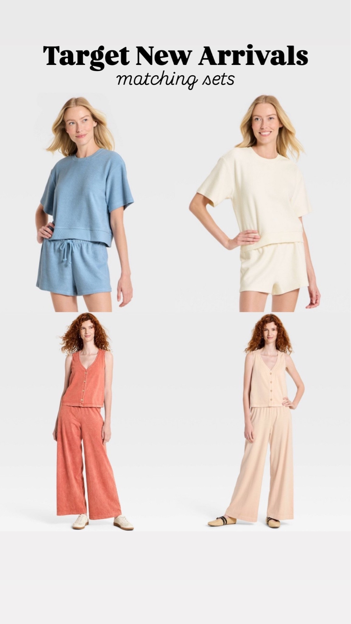 Target new arrivals 
Matching sets

#LTKmomlife