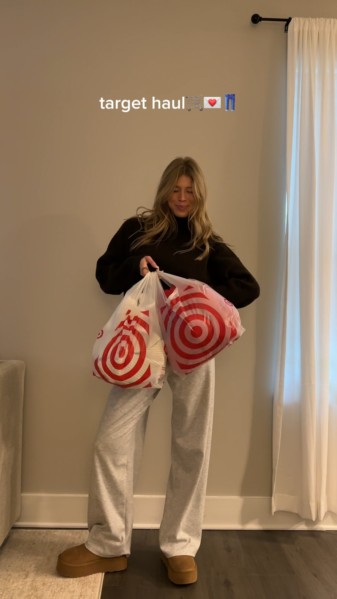 the most adorable and fun new pieces for the new year from target! pin stripe pants, cozy red puffer, a basic button up - capsule wardrobe essential, and a fun red & cream striped top! im not seeing the pin stripe pants on their website but linked a similar cream pair that i would have bought if they had my size, and also a similar amazon pair🫶🏼