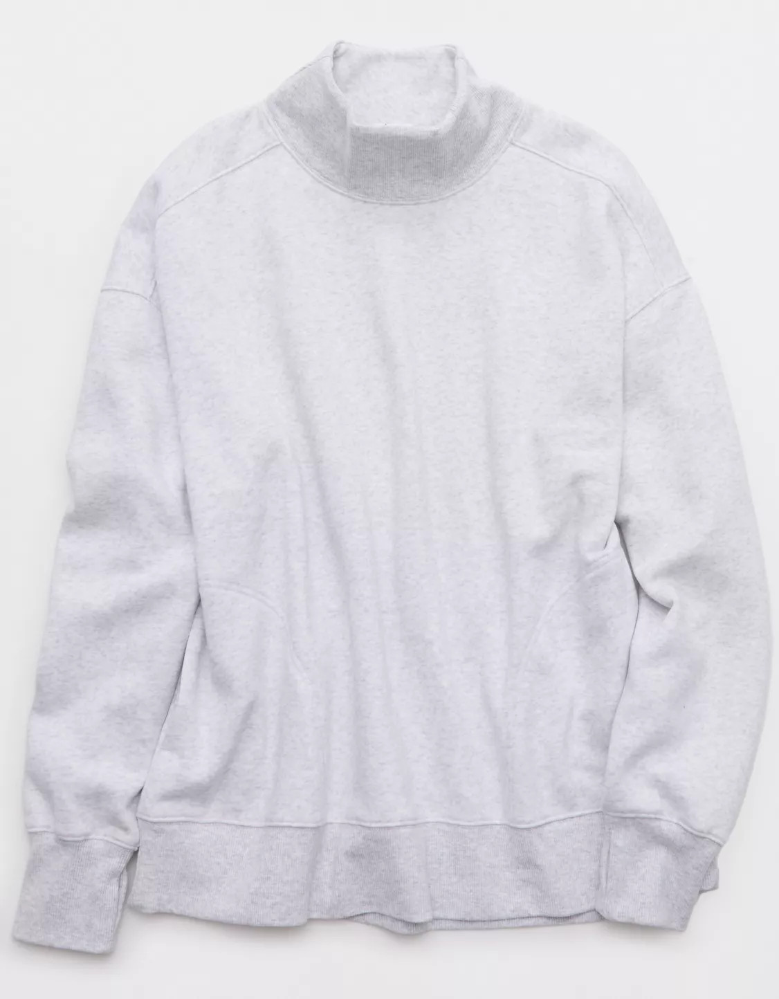 OFFLINE By Aerie Cloud Fleece Oversized Mockneck Sweatshirt | Aerie