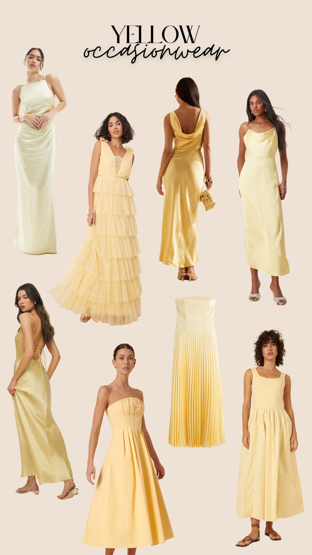 the colour of the season, perfect for an occasion 🧈🌼💛

#LTKwedding #LTKstyletip #LTKsummer