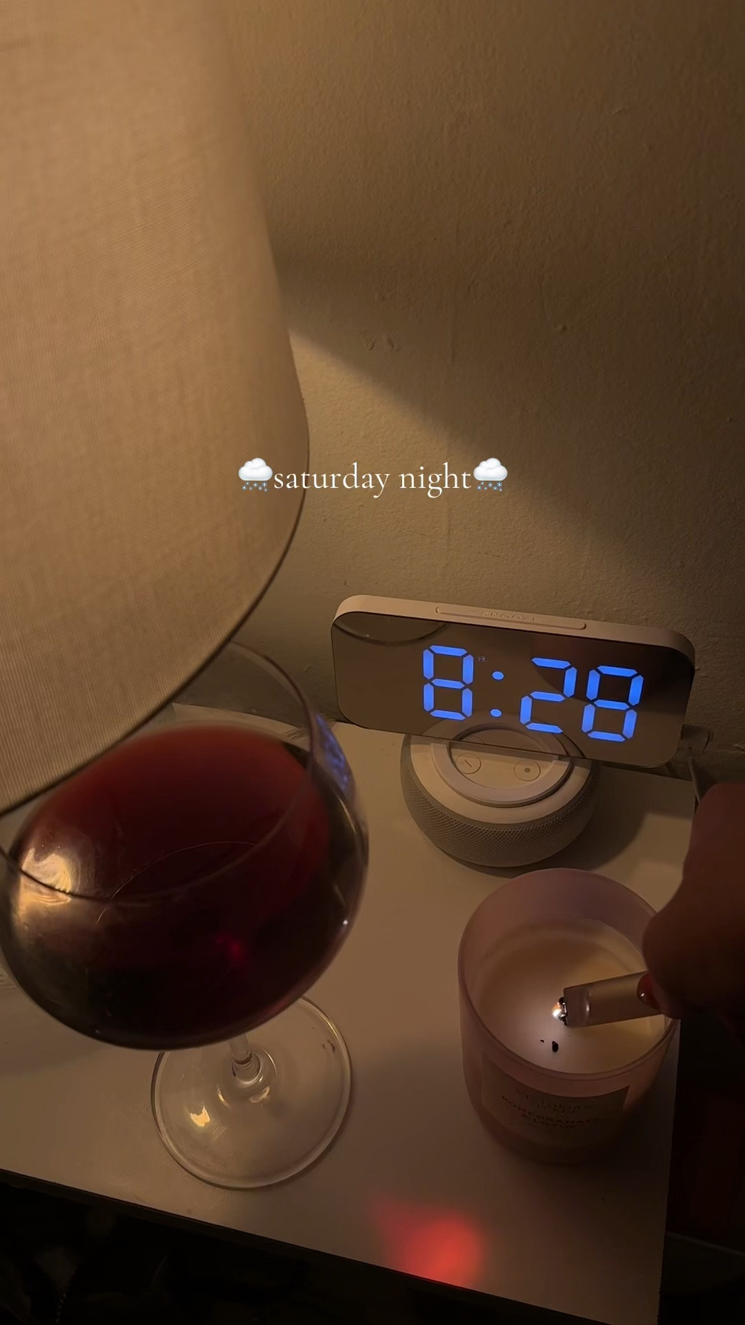 love me a good, slow Saturday night 🤍🍷🧦 

#LTKHome #LTKBeauty #LTKFindsUnder100