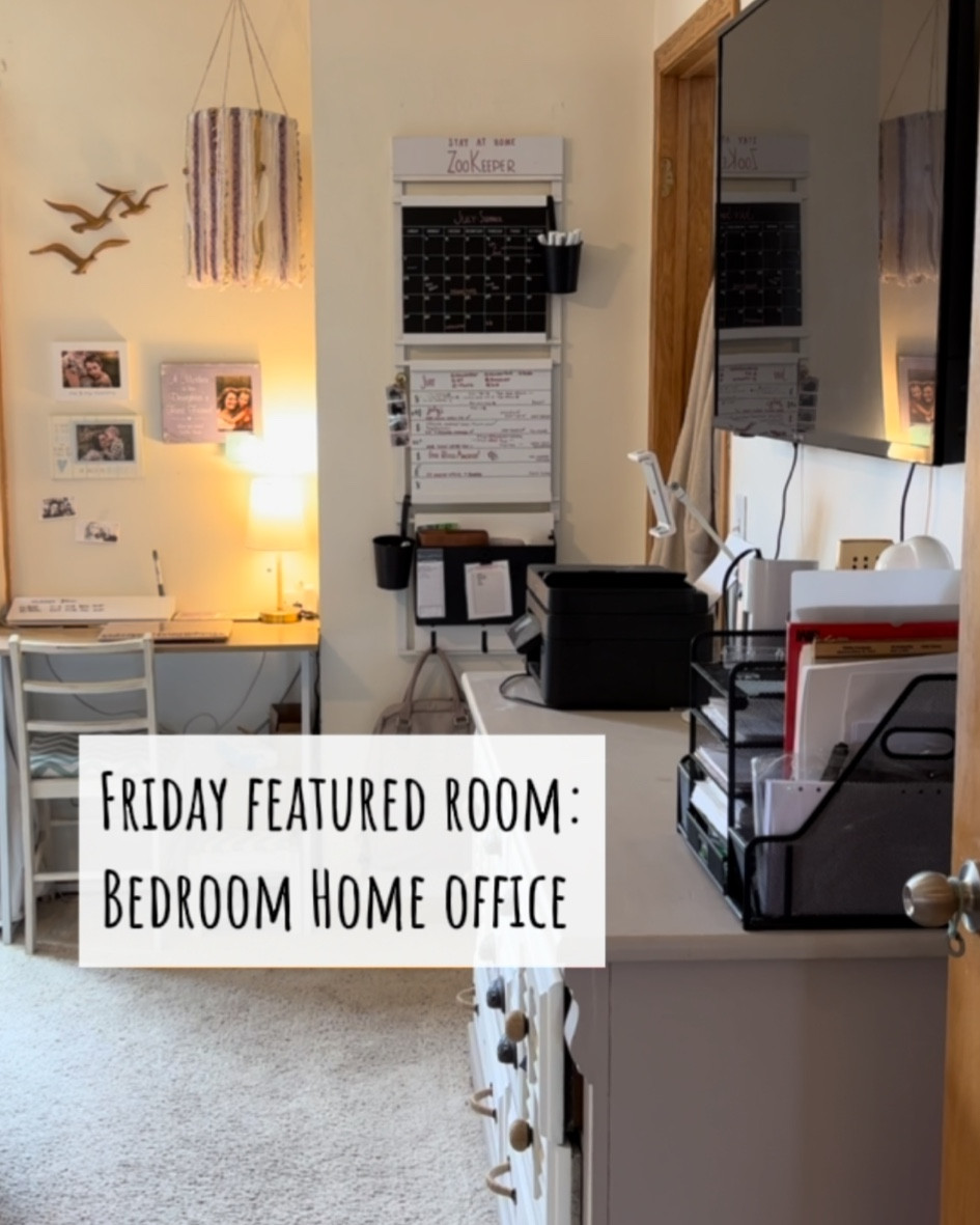 Small home office in the bedroomm

#LTKHome