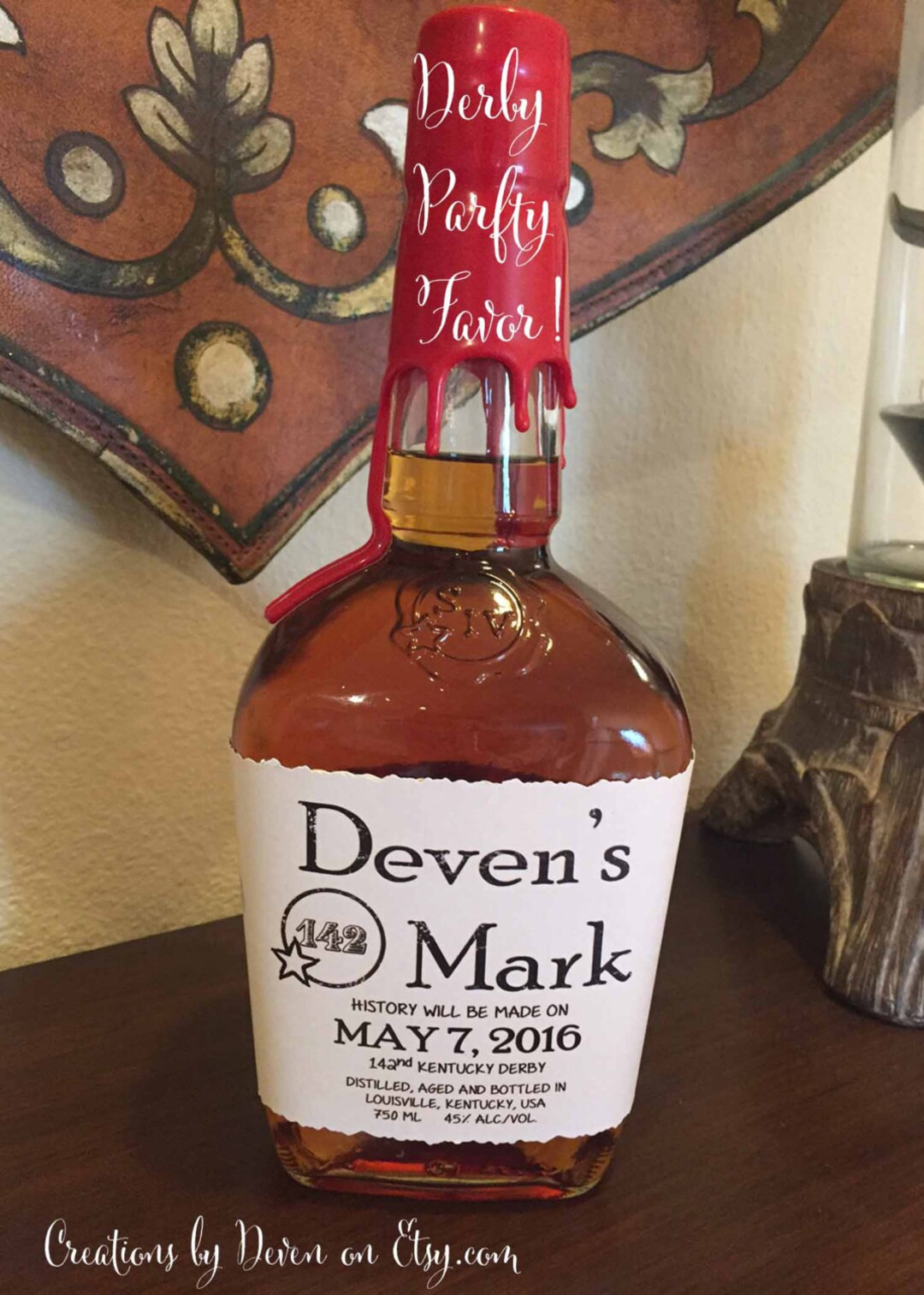 Custom Whiskey Label for Kentucky Derby, Hostess Gift, Wedding Gifts,  Groomsmen or Best Man or B... | Etsy (US)