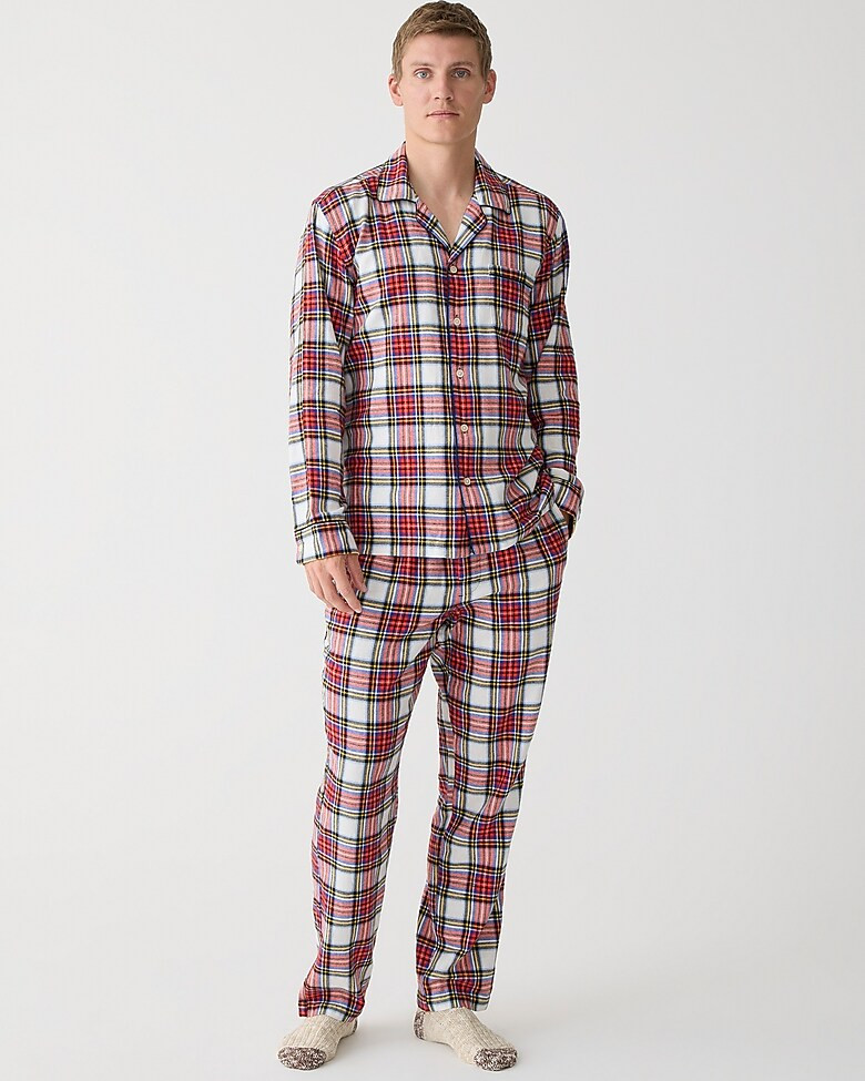 Flannel pajama set | J. Crew US