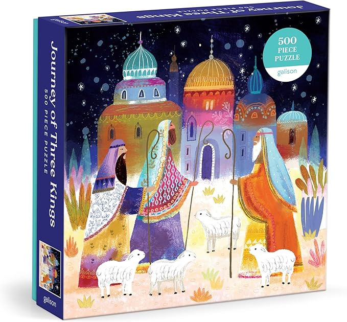 Galison Journey of Three Kings – 500 Piece Jigsaw Puzzle Featuring Artwork Capturing The Journe... | Amazon (US)