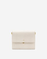 Mini Flap Bag - Ivory Lizard | JW PEI US