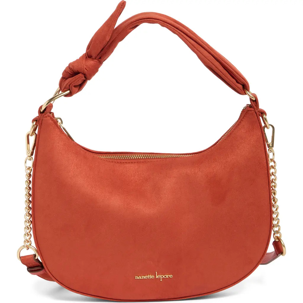 Nanette Lepore Knot Shoulder Bag in Pumpkin Spice at Nordstrom Rack | Nordstrom Rack