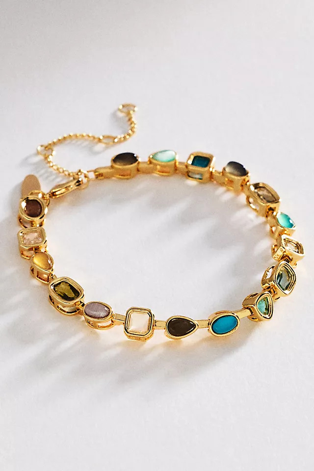 Mixed Gemstone Bracelet | Anthropologie (US)