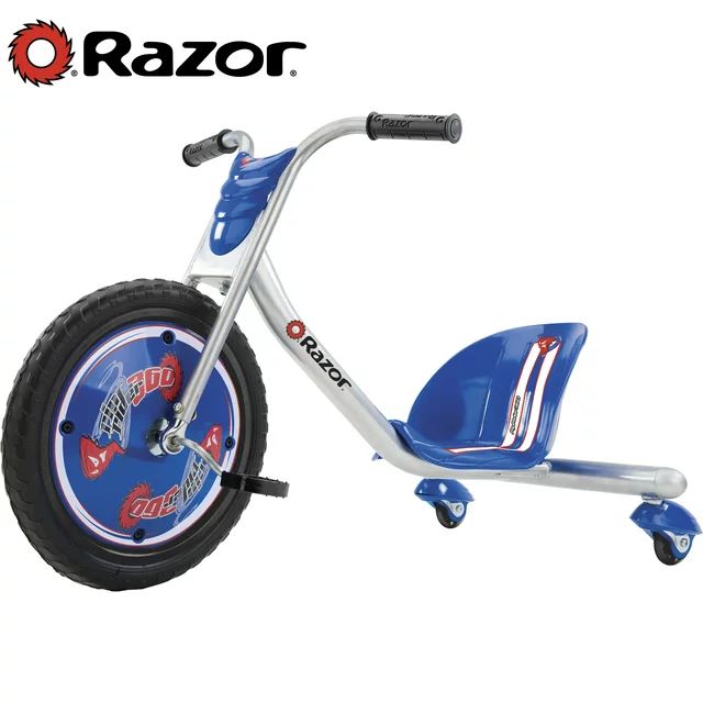 Razor RipRider 360 Drift Trike - Blue, 16" Front Wheel, 3-Wheeled Drifting Ride-On, Tricycle with... | Walmart (US)
