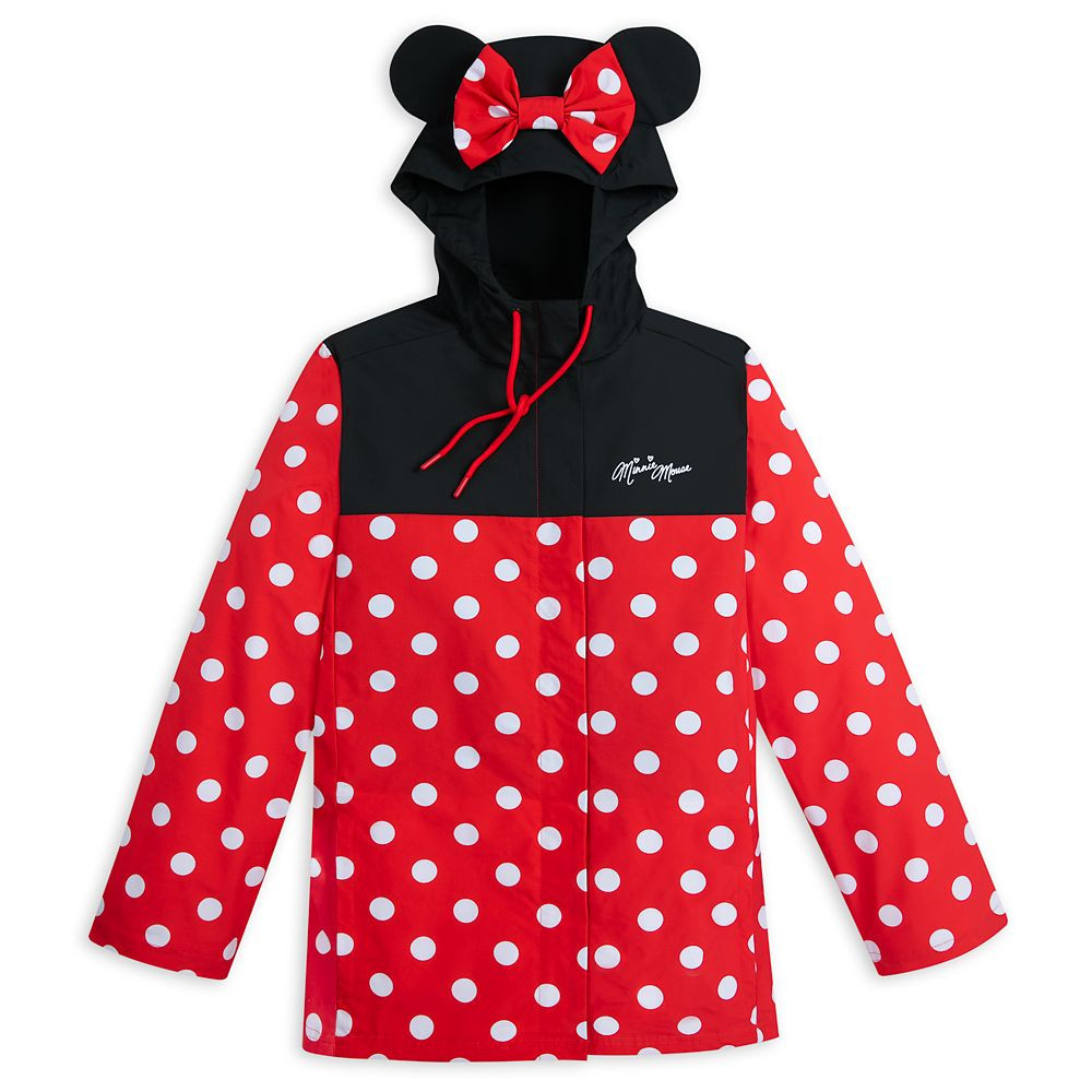Minnie Mouse Costume Rain Jacket for Women | Disney Store