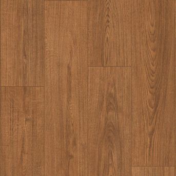 STAINMASTER Gunstock Oak 10-mm T x 7-1/2-in W x 50-in L Waterproof Wood Plank Laminate Flooring (... | Lowe's