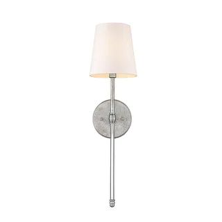 Antique Silver 1 Lt Sconce with Shade - Antique Silver | Bed Bath & Beyond