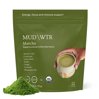 MUD\WTR Organic Matcha Mushroom Coffee Alternative - 2.5oz | Target