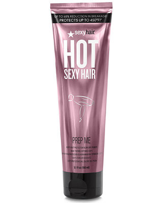 Sexy Hair Hot Sexy Hair Prep Me 450° Heat Protection Blow Dry Primer, 5.1-oz., from PUREBEAUTY S... | Macys (US)