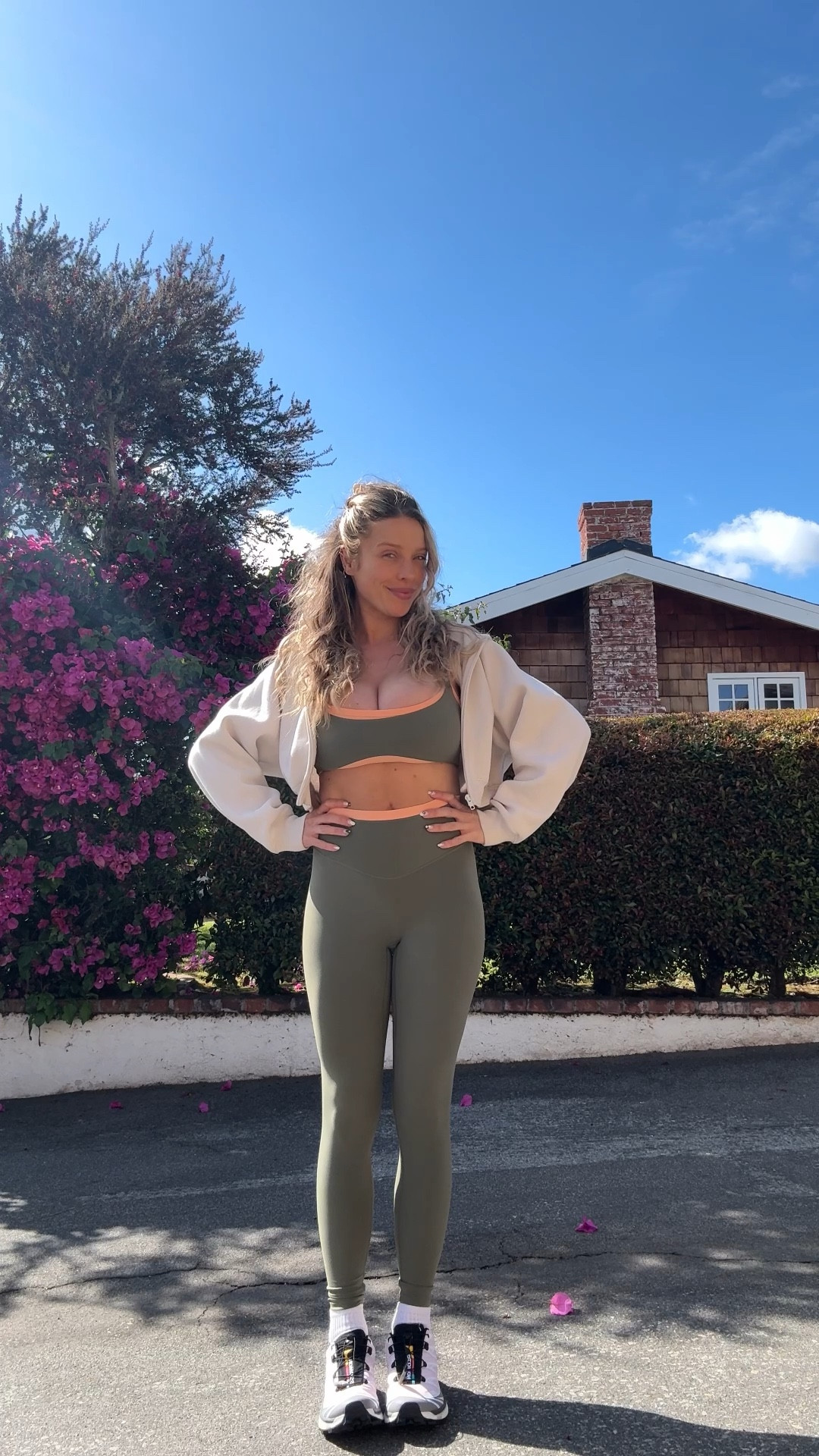 Size s top and bottom code DELANEY should work! Shoes I got my normal size! 

#LTKootd #LTKdayinmylife #LTKfitnessgoals