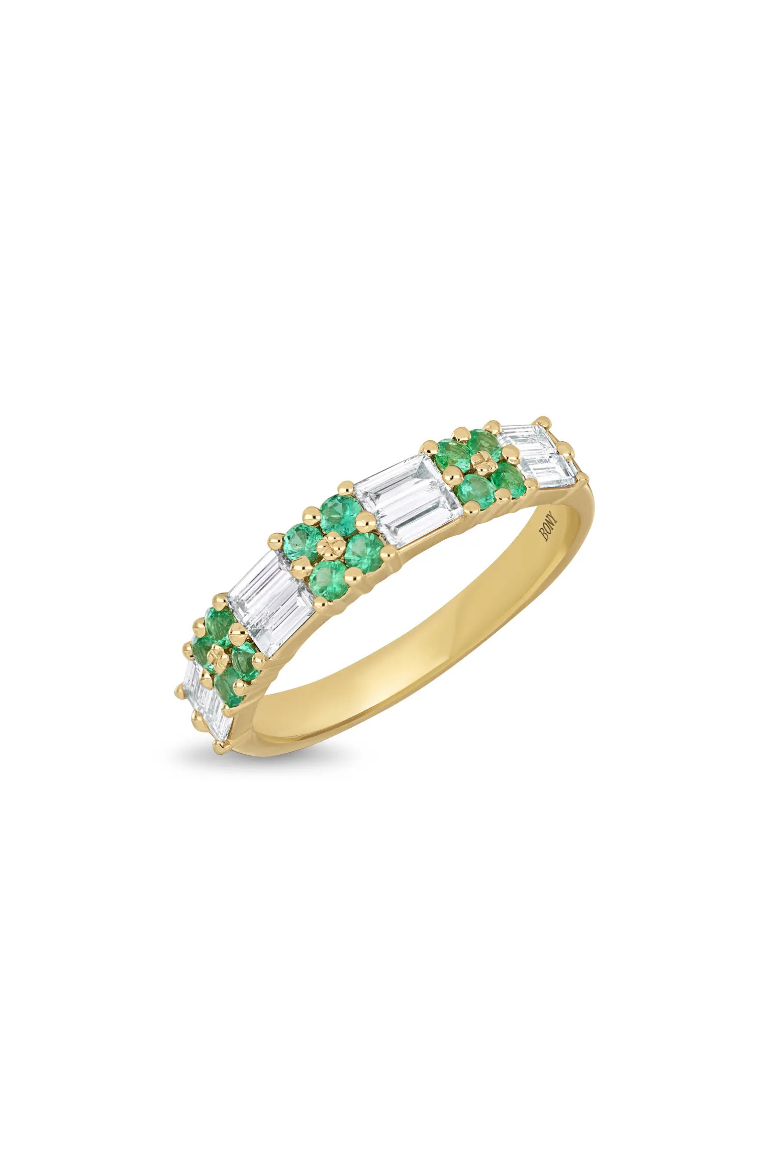 18K Gold El Mar Gemstone & Diamond Stackable Ring (Online Trunk Show) (Women) | Nordstrom | Nordstrom