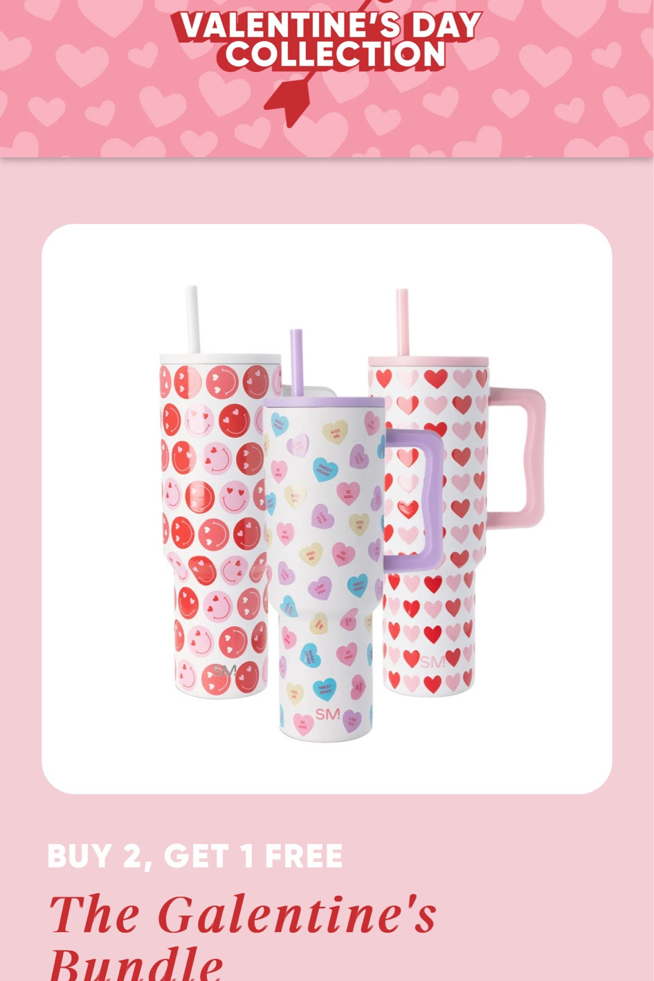 Simple Modern’s Valentine’s Day tumblers 

#LTKGiftGuide #LTKActive #LTKSeasonal