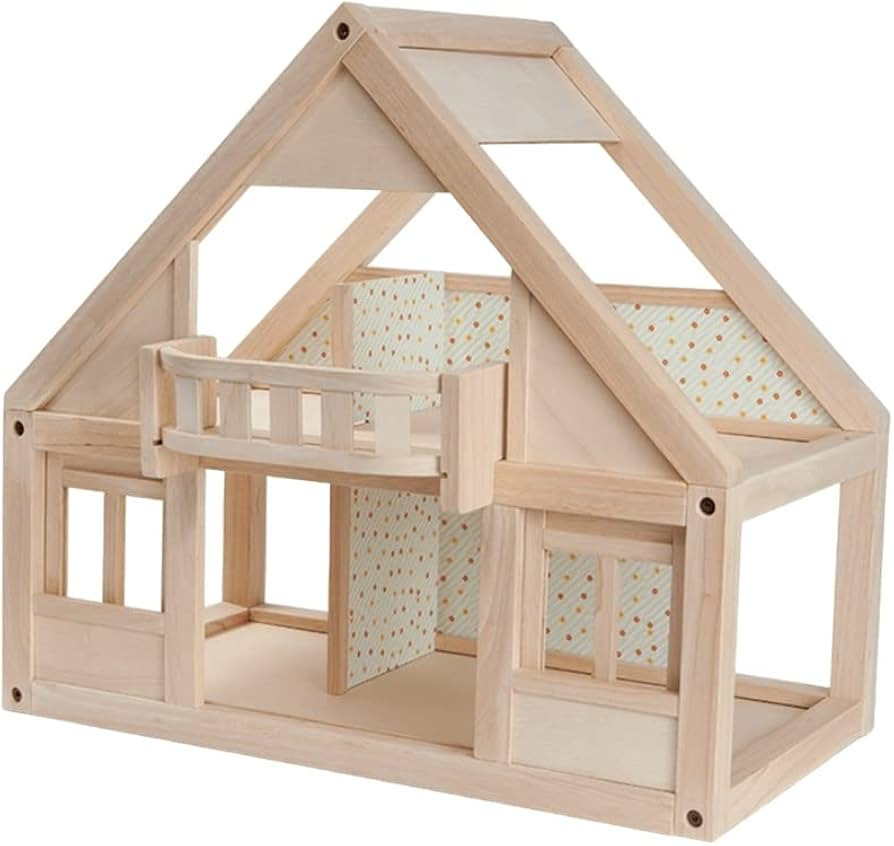 Plan Toys Wooden My First Dollhouse (7110) | Amazon (US)