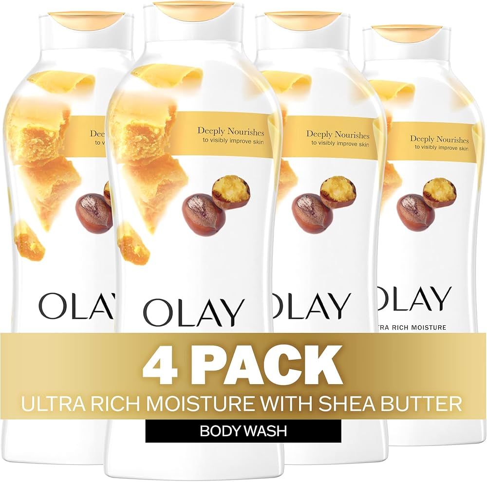 Olay Ultra Rich Moisture Body Wash for Women, Deeply Nourishes, Vitamin B3 Complex, Clinically Pr... | Amazon (US)