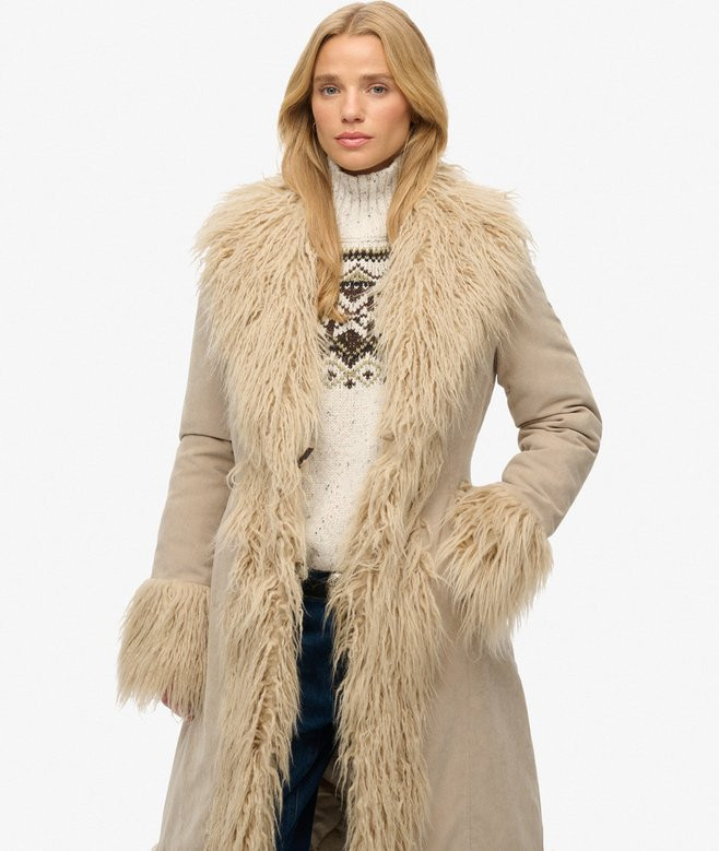 Long Afghan Coat | Superdry (UK)
