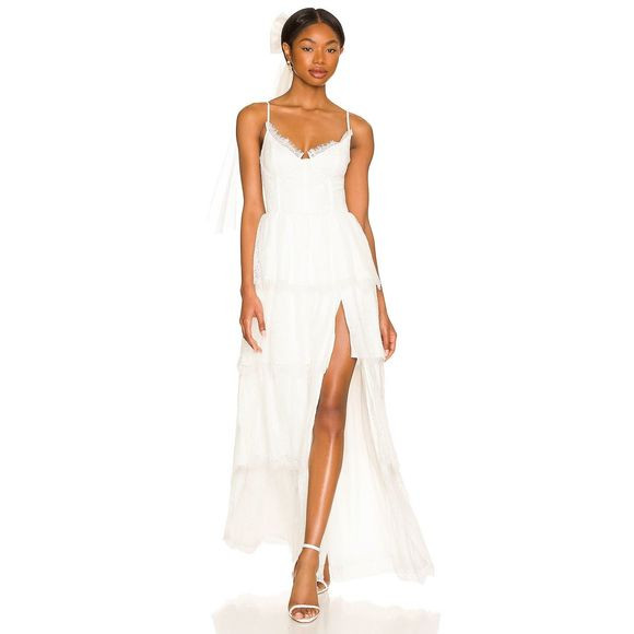 NEW V. Chapman Camia Dress in White Size 2 REVOLVE MSRP $562 | Poshmark