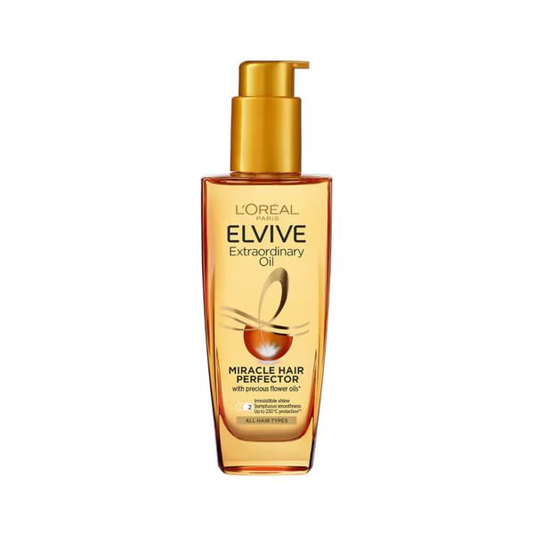 L'Oreal Hair Oil by Elvive Extraordinary Oil for Dry to Very Dry Hair 100ml | Look Fantastic (UK)