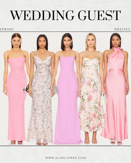 Spring Wedding guest dresses. Pink wedding guest dress. Pink bridesmaid dresses. Flowers wedding guest dresses. 



#LTKSeasonal #LTKStyleTip #LTKWedding
