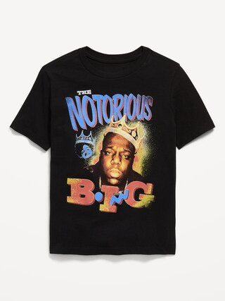 Notorious B.I.G. Biggie Smalls™ Gender-Neutral Graphic T-Shirt for Kids | Old Navy (US)