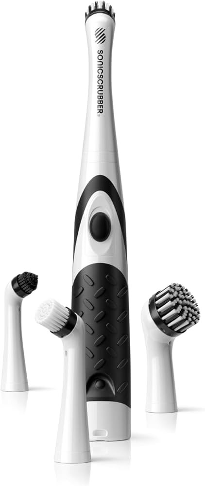 SonicScrubber Household Cleaning Brush - Electric Scrubbing Brush - Home, Kitchen & Bathroom - Re... | Amazon (UK)