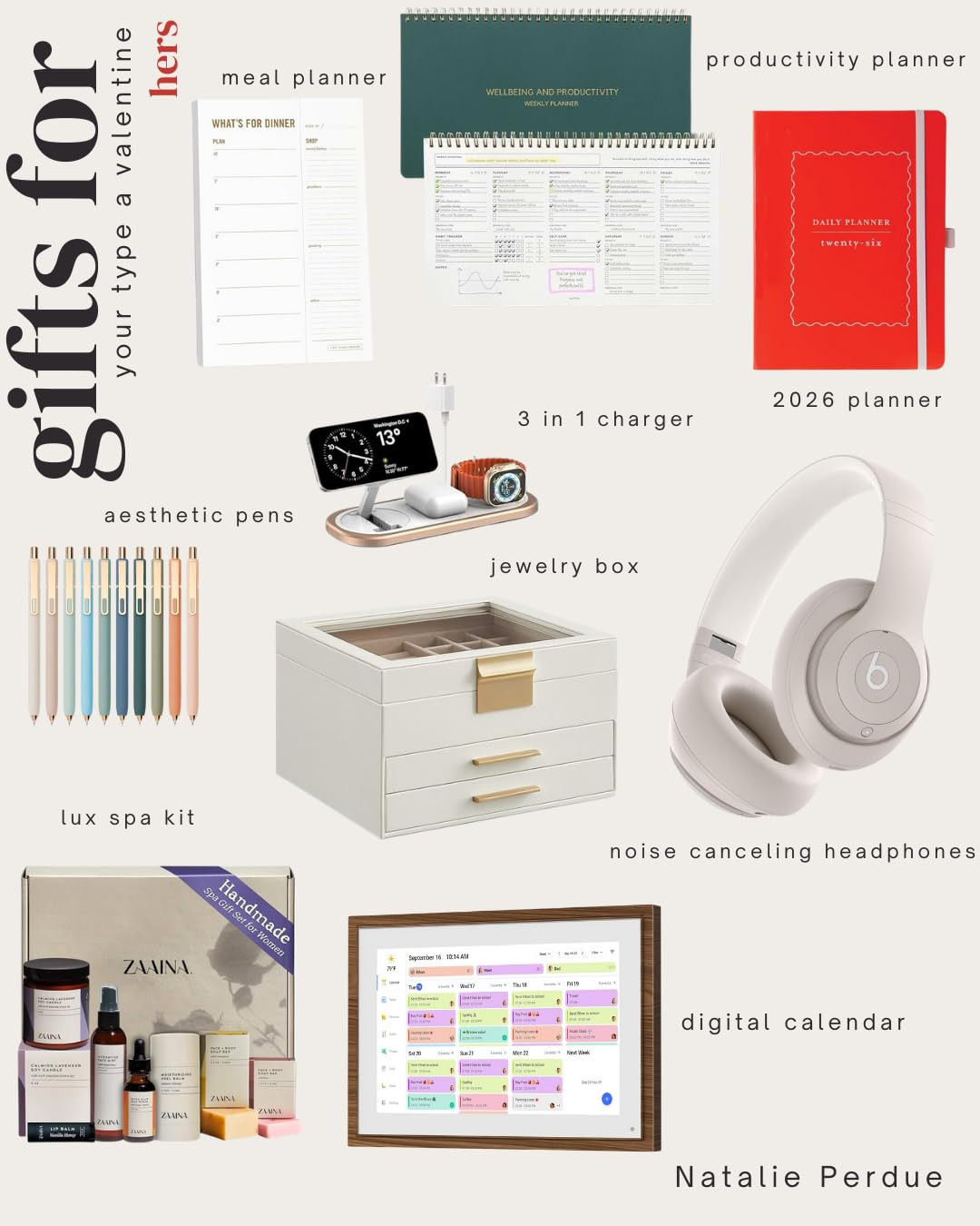 Valentine’s Day Gifts for the Type A Girl 

Everything is Amazon-easy, giftable, and perfect for the girl who has her life together (or at least her Google Calendar).
#ValentinesDayGiftGuide #TypeAGirl #LTKFinds #AmazonFavorites #OrganizedGirl #ProductivityEssentials #ChicOrganization #GiftIdeas 

 #LTKValentine #LTKmorningroutine #LTKHome